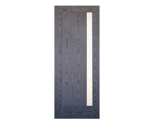 SimpliDoor Shaker Style Modern Interior Door with Frosted Glass